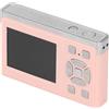 Jectse Fotocamera con Zoom 16X, Immagine da 50 MP Video 1080P Batteria Al Litio da 600 MAh Schermo da 2,2 Pollici Fotocamera UHD Multifunzionale con Luce di Riempimento Integrata per