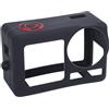 Fydun Copertura per Maniche Protettiva in Silicone Azione 5 Pro Anti Drop Camera Protector Accessori da Polso Cingcio Anti Perduti (BLACK)