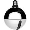 AwoX CamLight - Videocamera HD motorizzata con lampadina LED Wi-Fi, colore argento