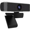 LEIYTFE Web Camera 1080P Per Computer,Microfoni Con Annullamento Del Rumore,FOV 75°,Camera Per Streaming Con Messa A Fuoco Fissa Per Chiamate E Gaming Webcam Con Più Opzioni Di Installazione
