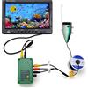 DIGNIFE Telecamera subacquea per la pesca, HD 1080P. Registrazione di Fish Finder Camera da pesca subacquea 15pcs bianco LE. DS + 15 PZ. IR LE. DS. HD Telecamera da pesca con scheda 16G(F9AD-2L-30M)