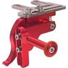 COOL RACING Asta di prolunga regolabile in alluminio per scatto subacqueo per supporto SLR subacqueo vassoio adattatore per Canon per Nikon per fotocamera GoPro, rosso