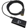 BJdfgE Endoscopio WiFi con 8 luci LED e fotocamera da 5 megapixel for dispositivi Telecamera subacquea HD for pesca immersioni(2M WiFi Camera)