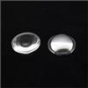 Generic Lenti in vetro ottico Lente acrilica convessa da 8 pezzi 17 mm for lampada frontale for bici con torcia a LED Zoom