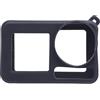 Plyisty Azione 5 Custodia Al Silicone Pro, Morbida Collisione Anti -Collisione con Cordino per Cappuccio, Custodia in Silicone con Accessorio per Fotocamera Impermeabile, Rivestito a (BLACK)