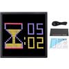 NUMNBE 32x32 LED Pixel Art Display, Cornice Digitale Picture Frame Programmabile, 200x200mm - Controllo APP Intelligente, Luminosità Regolabile, Decorazione Gamer e Bambini