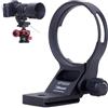duomianshou Supporto ad anello per treppiede compatibile con Fujifilm XF 55-200mm f/3.5-4.8 R LM OIS e Fuji XF 70-300 f/4-5.6 R LM OIS WR, staffa supporto obiettivo con piastra a sgancio rapido Arca-Swiss Fit