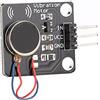 Fockety Modulo Motore a Vibrazione Modulo Motore CC di Alta qualità per, intensità di Vibrazione Controllabile Tramite PWM, per Promemoria Vibrazioni di Dispositivi Intelligenti Indossabili