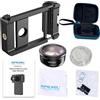 Generic Obiettivo macro 40mm con filtro CPL per fotografia smartphone, clip 17mm per primi piani di gioielli e insetti
