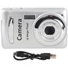 Spryflower Fotocamera digitale HD 1080p, punto 16 MP e fotocamera, display LCD a colori da 24 pollici, piccola fotocamera CCD compatta con retro, supporta fino a 32 GB per adolescenti principianti appassionati