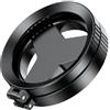 DSOUWEH Filtro CPL magnetico per clip per telefono. Di' addio a riflessi e abbagliamenti con il filtro polarizzatore rotante ABS.