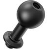 Beimus Flessibile 17mm Snodo Sfera Collegamento Connettore Adattatore con 1/4 Filettatura per Fotocamera Digitale Dispositivo Mobile Supporto Fotocamera Sportiva Accessorio