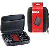 Navitech Custodia rigida nera per action camera - compatibile con la fotocamera Comius Sharp 4K