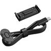 Uqezagpa Copertura laterale di ricarica di tipo C per action cam 9-13, accessori per porte a sgancio rapido Cavo di ricarica per fotocamera