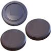 duomianshou Copriobiettivo e copriobiettivo posteriore compatibile con Olympus E-M1X M1 M5 M10 II III, PEN-F, Air A01, E-P1 P2 P3 P5 P7, PL1 PL3 PL5 PL6 PL7 PL8 PL9 PL10, PM1 PM5, OM-1, OM-1 II, OM-3 II, OM-3