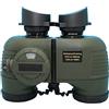 Hooway 7 x 50 impermeabile antiappannamento marine binocolo W/interno telemetro e bussola per navigazione, vela, pesca, sport acquatici, caccia e più