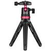 Andoer Mini treppiede da tavolo con testa a sfera panoramica, piastra a sgancio rapido, livella a bolla 1/4, vite per GoPro Hero 6/5/4/3+ per Yi Lite 4K