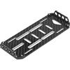SPYMINNPOO Lega in Alluminio di Alta qualità -Piatta per Batteria in Fibra di Carbonio con Facile Lega di Alluminio per Auto RC per Axiale SCX10 CC01 D90, Batteria (BLACK)