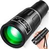 Pankoo Telescopio monoculare ad alta potenza 16 x 52 per adulti, prisma potente, ambito HD compatto, perfetto per regali, escursioni, concerti, viaggi e bird watching