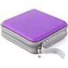 Gadget Hoppa Custodia rigida per CD e DVD, con capacità 36, colore: viola