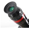 Generic Telescopio Oculare ad alto ingrandimento grandangolare da 1,25 '' Accessori for telescopio astronomico UWA82 ° 4/7 / 16MM / Pellicola verde metallo(7mm)