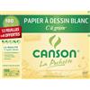 Canson 200001108 - Album da disegno carta ruvida, 24 x 32 cm, colore: Bianco