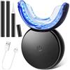 Uwelliky Kit Sbiancante Denti, LED Sbiancante Denti Professionale con 3pcs Gel Sbiancante per Denti, Ricarica Magnetica, Rimuovere Rapidamente Macchie Dei Denti, Kit Per La Cura Dentistica Domestica