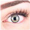 glamlens Lenti a contatto grigio naturali e molto coprenti SILIKON COMFORT NEWNESS colorato Mirel Grau + contenitore di GLAMLENS - 1 paio (2 pezzi) - DIA 14.00 - senza spessore 0.00 diottrie