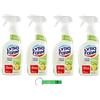 Beni Culinari 4x Lysoform Pulito & Igiene Tutto in 1 - Spray detergente con tè verde e limone per la pulizia delle superfici di cucina e bagno - Detergente 700ml