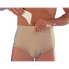 SCUDOTEX Slip con Vita Alta e Pelotte, Cotton, Naturale, Taglia 7