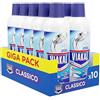 Viakal Anticalcare Detersivo Liquido Classico, 10 x 470 ml, Con Tecnologia Anti-goccia, Il Numero Uno Per Il Tuo Bagno Contro Il Calcare E Le Macchie D'Acqua