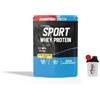 Generic Pronutrition PROTEIN SPORT WHEY 908g Gusto CREMA PASTICCERA con Omaggio Shaker da 300 ml - Integratore di Proteine e Vitamine ideale per il recupero e la costruzione muscolare.