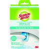 Scotch-Brite Ricariche usa e getta per WC, rimuove ruggine e macchie di acqua dura, 10 ricariche usa e getta blu