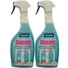 FEI FAN Detergente Istantaneo per Vetri e Specchi Senza Aloni, Ideale Plexiglass, 750ml (4 Unità)