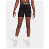 Nike Pro Jr - Pantaloncini - Nero