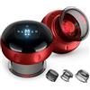 Cakoutanb Set di 2 coppette, massaggiatore Smart Cupping Therapy 7 in 1, kit terapia a luce rossa con 2 modalità per alleviare il dolore mirato, dolori muscolari, pelle tesa, kit di coppettazione a 12 livelli