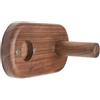 UNISTRENGH Impermeabile Supporto Per Asciugacapelli Appendini Magnetici Supporto A Parete Per Asciugacapelli Per Dyson Supersonic, Diffusore E Ugelli Doppi, Supporto Presa Cavo (S, Legno di Noce)