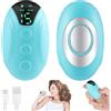 YUNFAN Neurocontrol Dispositivo para Ansiedad - Natural Sleep Aid Device,Calm Anxiety Device,Hand Held Nighttime Sleep Aid Device,Portable Fast Sleep Device,Improved Sleep Anxiety,Small Easy to Carry (Green)