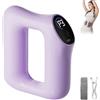 Generic Anello multifunzionale per fascia per tutto il corpo, vibrazioni profonde dei tessuti con design portatile, migliora il recupero e il benessere per alleviare e rilassare i muscoli (viola)