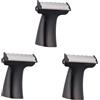 JKDND Compatibile Con - Kemei Mini Rasoio Elettrico Testine Di Ricambio Per Rasoio Pulibile 3pcs