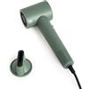 CREATE/ION STYLER/Asciugacapelli ionico verde salvia/Tecnologia Frizz-Free, 2 temperature, funzione aria fredda, 2 velocità, tecnologia ioni negativi, 1800W
