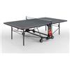 GARLANDO TENNIS TAVOLO CHAMPION OUTDOOR CON RUOTE-COMPRESO TRASPORTO CON GABBIA DI LEGNO