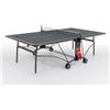 GARLANDO TENNIS TAVOLO PERFORMANCE OUTDOOR CON RUOTE-COMPRESO TRASPORTO CON GABBIA DI LEGNO