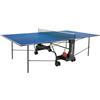 GARLANDO TENNIS TAVOLO CHALLENGE INDOOR COMPACT-COMPRESO TRASPORTO CON GABBIA DI LEGNO