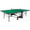 GARLANDO TENNIS TAVOLO MASTER INDOOR CON RUOTE-COMPRESO TRASPORTO CON GABBIA DI LEGNO