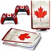 PDURMBUAB Nessuna Schiuma Nessuna Bolla Per PS5 Skin Disc Edition & Digital Console E Controller Vinyl Cover Skins Wraps Resistente Ai Graffi, Compatibile 96324(Digital Edition)