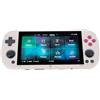 ZASCHMOY Console per Videogiochi retrò Portatile - 64 GB, Schermo IPS da 4,96 Pollici, Supporta 28 Emulatori, Potente Chip da 1,8 GHz, Console per Videogiochi Portatile, Bianca (GRAY)