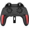 TIKATARER Controller di Gioco con Doppia Ventola di Raffreddamento, Gamepad per Telefono Cellulare con Batteria Grande da 2500 MAh 5000 MAh con Dissipazione Rapida del Calore, per Telefoni (2500)