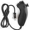 VOBRAMY SIBIONO -Nunchuck Controller per Nintendo Wii/Wii U Videogioco. (Nero)