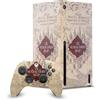 Head Case Designs Licenza Ufficiale Harry Potter La Mappa Del Malandrino Grafica Pacchetto Console Da Gioco Wrap E Pelle Per Controller Compatibile con Xbox Series X